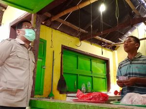 Sambangi Pasar di Probolinggo, Ketua Gerindra Jatim Disambati Pedagang Daging