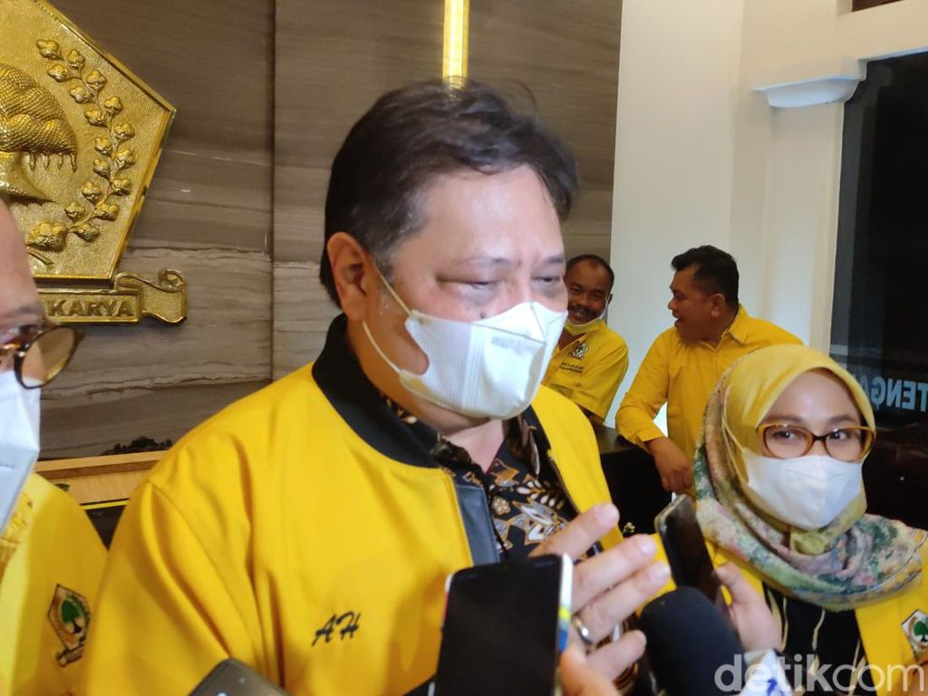 Airlangga Ungkap KIB Belum Bahas soal Capres 2024 Airlangga Ungkap KIB Belum Bahas soal Capres 2024