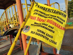 Fasilitas di Taman Selahaur Lebak Banyak yang Rusak, Pemkab Janji Perbaiki