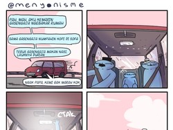 Menyonisme, Bermula Tingkah Iseng Berbuah Komik Strip