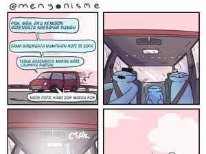 Menyonisme, Bermula Tingkah Iseng Berbuah Komik Strip Menyonisme, Bermula Tingkah Iseng Berbuah Komik Strip