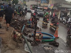 Pipa PDAM Kota Malang Bocor di Ranugrati, 11 Kelurahan Terdampak