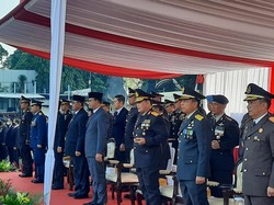 Polda Metro Ikuti Apel Virtual Puncak HUT Bhayangkara ke-76, Anies Hadir