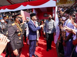 Di Hadapan Jokowi, Kapolri Ungkap Makna di Balik Tema HUT ke-76 Bhayangkara