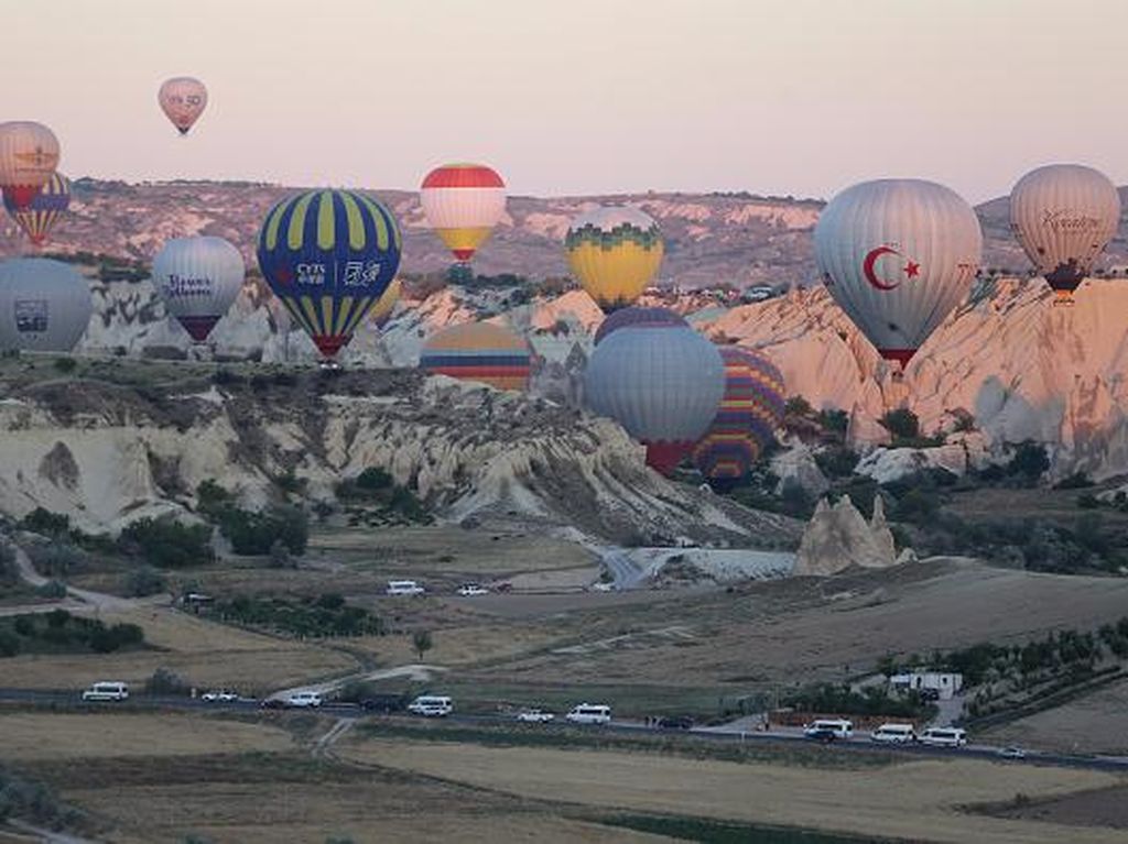 Wisatawan ke Turki Meningkat, Cappadocia Jadi Primadona, Ini Fotonya Wisatawan ke Turki Meningkat, Cappadocia Jadi Primadona, Ini Fotonya
