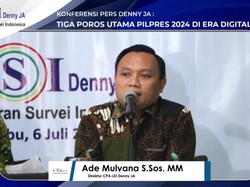 LSI Denny JA Tanya Pilihan Politik Pemilik Akun FB-WA, Ini Hasil Surveinya