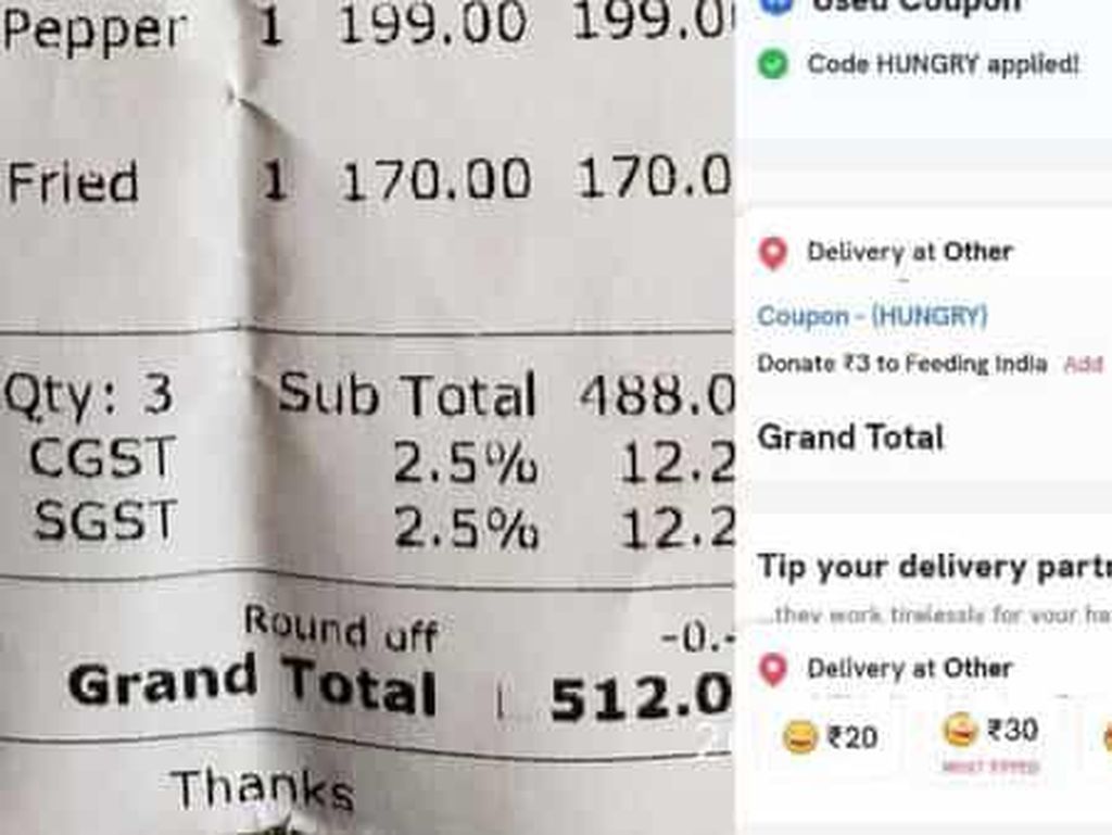 Pesan Makan Online vs Langsung, Pria Ini Kaget Harganya Beda Jauh Pesan Makan Online vs Langsung, Pria Ini Kaget Harganya Beda Jauh