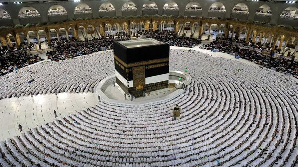 Foto Udara Suasana di Masjidil Haram
