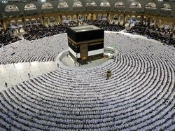 Foto Udara Suasana di Masjidil Haram
