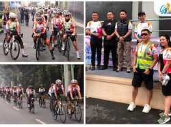 Seru Banget, Go Trans, Gowes Bareng Trans Park Bintaro dan Pebalap Nasional