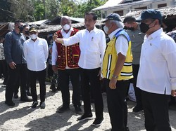 Gubsu Edy Pamer Perbaikan Jalan di Nias ke Jokowi