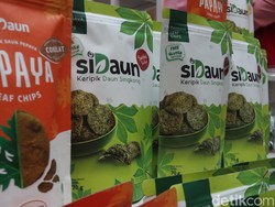 Kreasi Yusantio Menyulap Daun Singkong Jadi Camilan Lezat