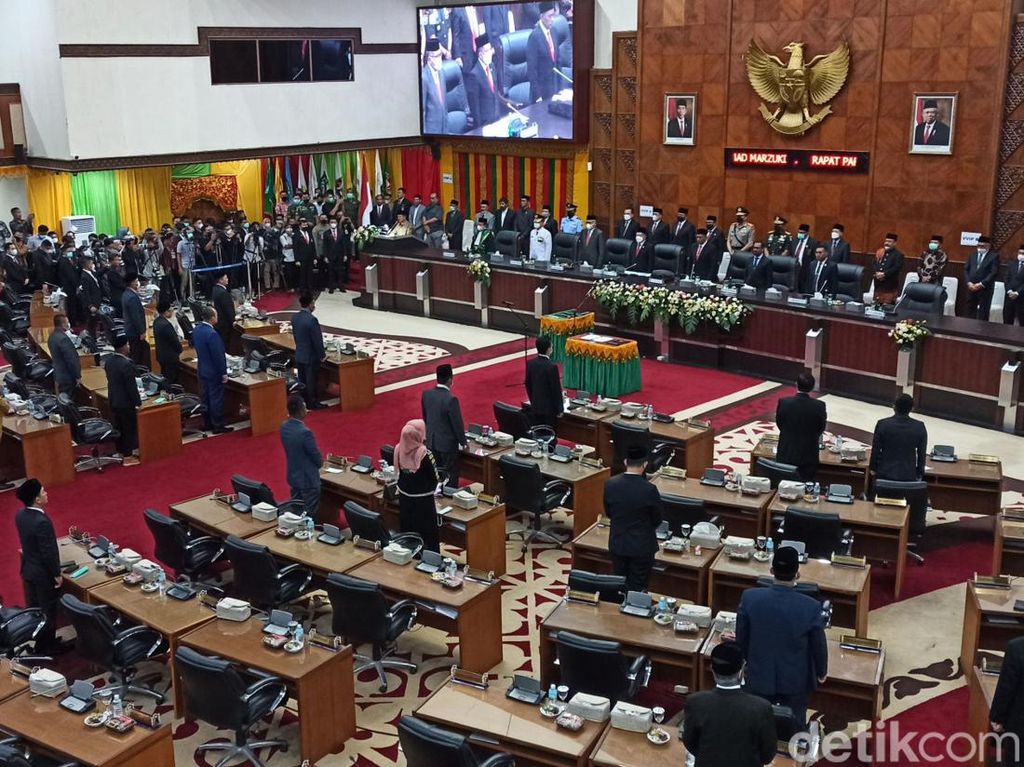Puluhan Anggota DPRA Tak Hadiri Pelantikan Achmad Marzuki jadi Pj Gubernur Aceh