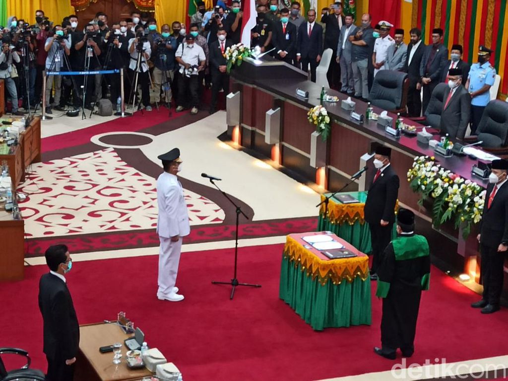Sah! Achmad Marzuki Dilantik jadi Pj Gubernur Aceh