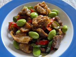 Resep Daging Tumis Pete dan Cabe yang Gurihnya Maknyus