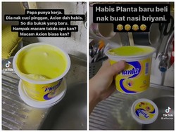 Dikira Sabun, Pria Ini Salah Gunakan Margarin Untuk Cuci Piring
