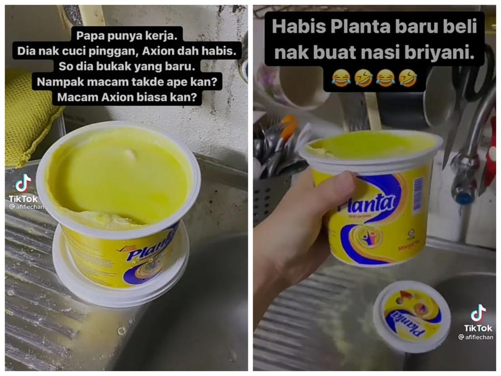 Dikira Sabun, Pria Ini Salah Gunakan Margarin Untuk Cuci Piring Dikira Sabun, Pria Ini Salah Gunakan Margarin Untuk Cuci Piring