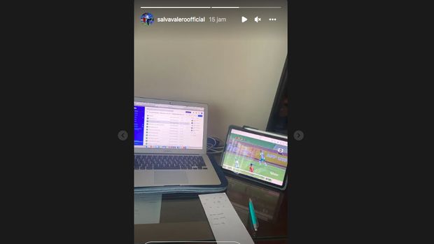 Tangkapan Layar Instagram Salvador Valero Garcia