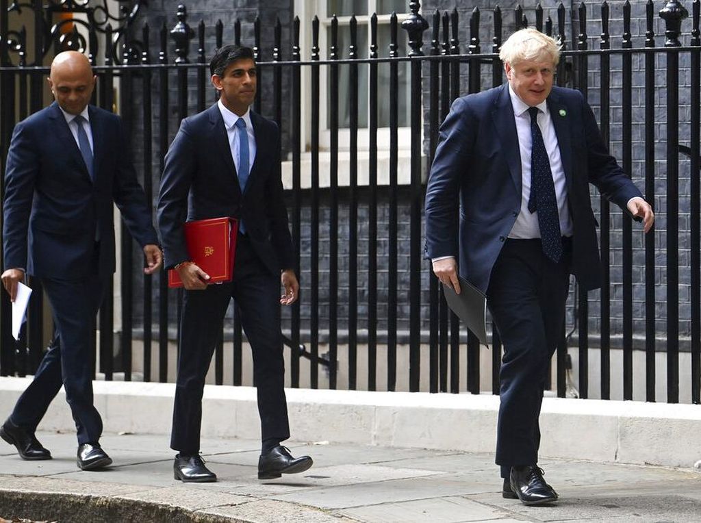 Ini Sunak dan Javid, 2 Menteri yang Mundur dari Kabinet Boris Johnson