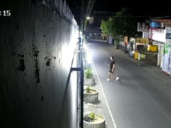Aksi Corat-coret di Pasar Semat Sari Badung, Pelaku Terekam CCTV