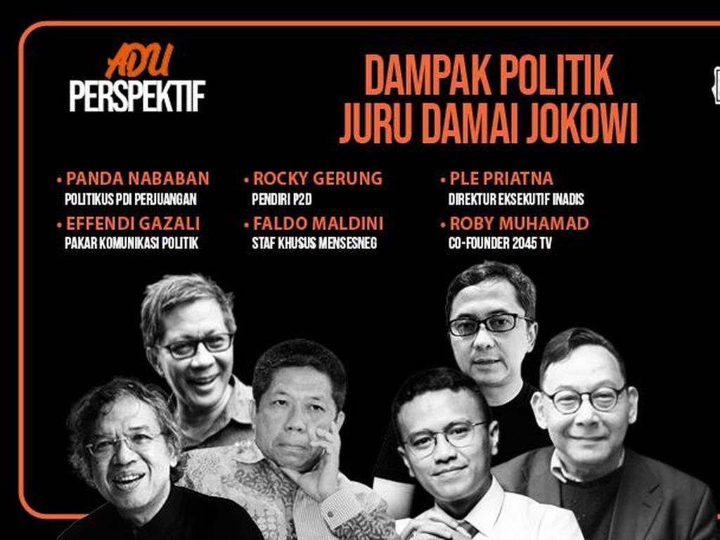 Live Adu Perspektif: Dampak Politik Juru Damai Jokowi