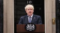 Momen Boris Johnson Umumkan Pengunduran Diri