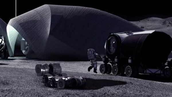 Keren! NASA Bikin Bungker di Bulan Pakai Printer 3D