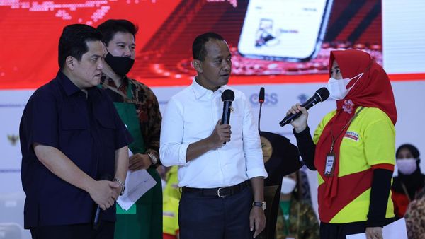 Dukungan Nyata Bahlil-Erick Thohir ke Pelaku UMKM