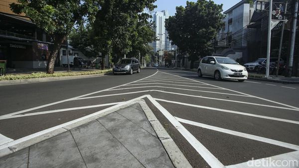 Gencar Dirazia, Kawasan Senopati Jakarta Pagi Ini Bebas Parkir Liar