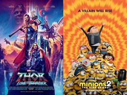 Jadwal Film XXI di Kuta 12 Juli 2022, Masih Tayang Thor-Minions