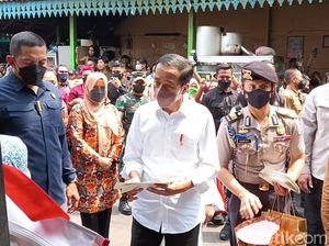 Harga Pangan Dunia Naik, Jokowi Pamer RI 3 Tahun Tak Impor Beras Harga Pangan Dunia Naik, Jokowi Pamer RI 3 Tahun Tak Impor Beras