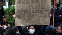 Aksi Mahasiswa Pontianak Gugat RKUHP