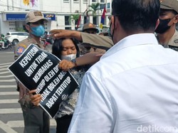 Aksi Tolak RKUHP Dekat Lokasi Kunjungan Jokowi di Medan Dibubarkan Paksa