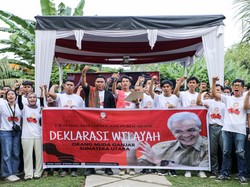 Relawan di Sumut Dukung Ganjar Nyapres, Minta Geliatkan UMKM Daerah