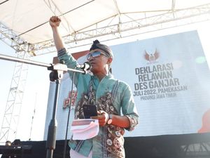 Ribuan Warga Madura Kompak Dukung Ganjar Nyapres: Beliau Bapak Desa!