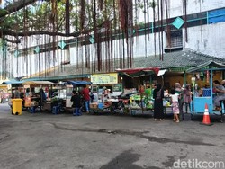 Pusat Pasar Medan Tiba-tiba Bersih Jelang Kedatangan Jokowi