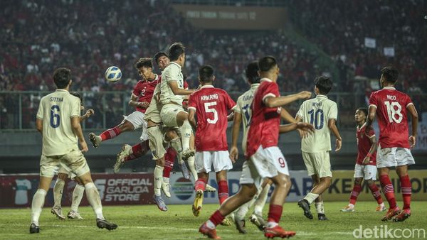 Tanpa Gol, Timnas Indonesia  U-19 Vs Thailand Sama Kuat