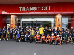 Ramaikan Tour de France, Transvision Gowes Bareng Pesepeda Solo