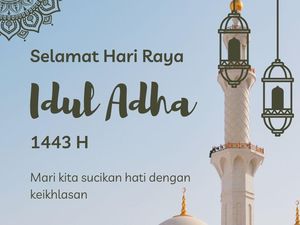 20 Ucapan Selamat Hari Raya Idul Adha 2022 yang Singkat tapi Bermakna 20 Ucapan Selamat Hari Raya Idul Adha 2022 yang Singkat tapi Bermakna
