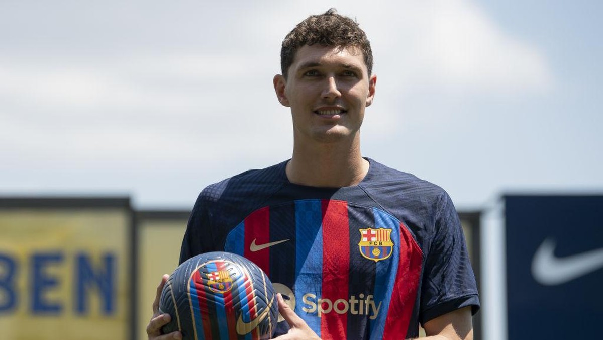 Andreas Christensen menyambut duel Barcelona dengan Newcastle United. (Foto: Anadolu Agency via Getty Images/Anadolu Agency)