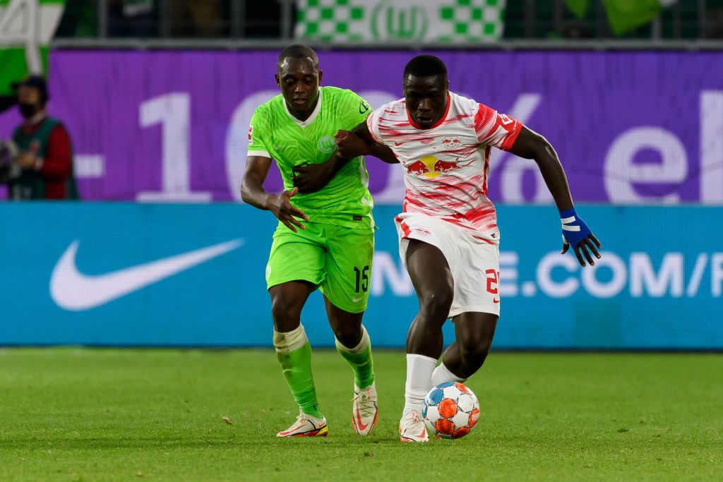 AMSTERDAM, NETHERLANDS - MAY 11: Brian Brobbey of Ajax celebrates after scoring their side's fourth goal during the Dutch Eredivisie match between Ajax and sc Heerenveen at Johan Cruijff Arena on May 11, 2022 in Amsterdam, Netherlands.  (Photo by Dean Mouhtaropoulos/Getty Images)