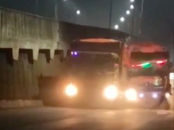 Petaka Ulah Bocah Bekasi Ngonten Bikin Truk Sampah DKI Celaka