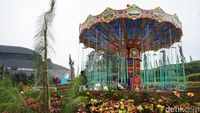 Foto: Wahana Khusus Bocil di Florawisata DCastello Ciater