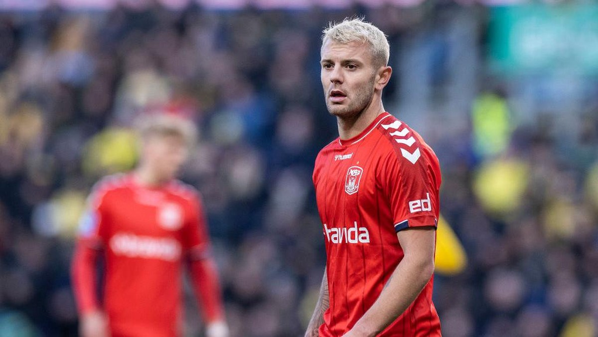 Jack Wilshere pensiun. (FrontzoneSport via Getty Images/Anders Kjaerbye)