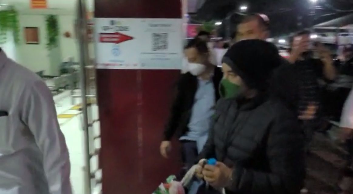 Mas Bechi saat tiba di Rutan Medaeng