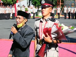 Keren! Anak Sopir Angkot yang Dilantik jadi Polisi Sabet Juara Umum