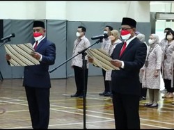 KPK Lantik Dua Pejabat Pimpinan Tinggi Madya Hasil Seleksi Terbuka