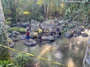 Polisi Usut Orang Tua dari Jasad Bayi Laki-laki di Tukad Yeh Sungi Polisi Usut Orang Tua dari Jasad Bayi Laki-laki di Tukad Yeh Sungi
