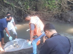 Ada Luka di Kepala Mayat Bayi Terapung di Sungai Tabanan