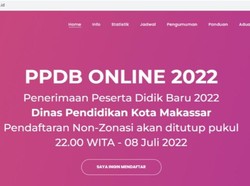 Hasil PPDB Makassar Jalur Non Zonasi Diumumkan Pukul 10.00 Wita Besok